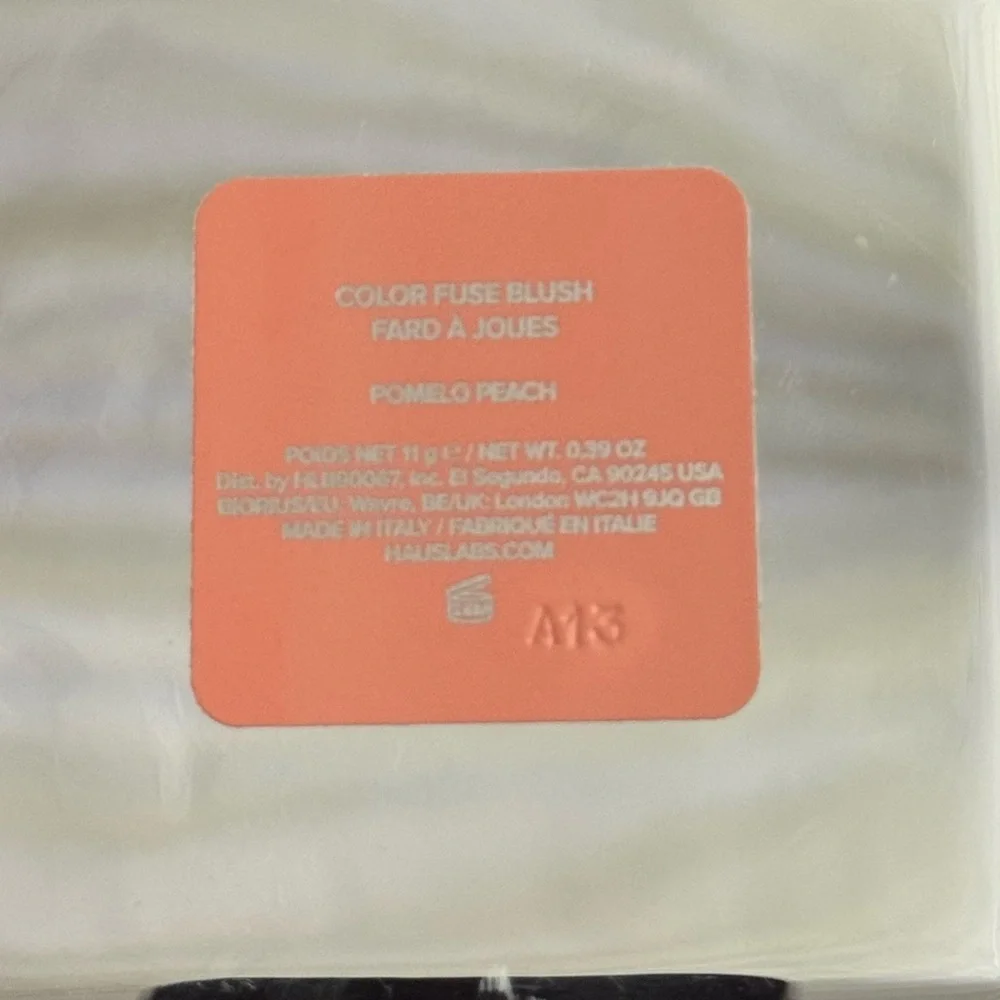 Haus Labs Color Fuse Powder Blush in Pomelo Peach (BRAND NEW NO BOX)